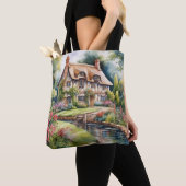 Tote Bag Cottage anglais (De près)