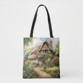 Tote Bag Cottage anglais (Devant)