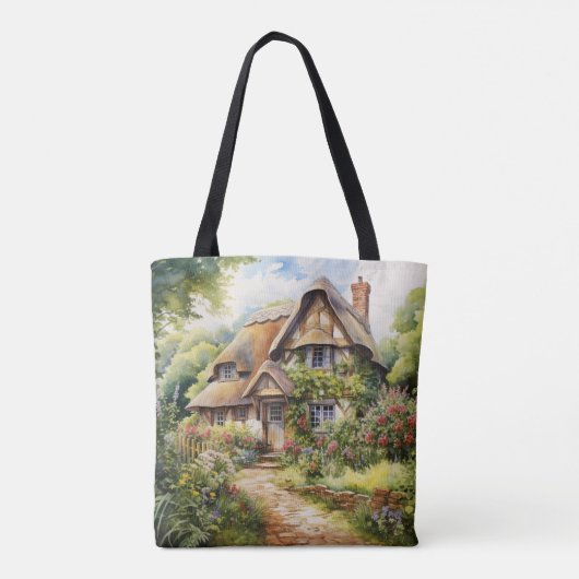 Tote Bag Cottage anglais (Dos)