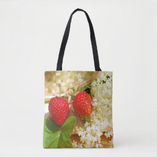 Tote Bag Cottage jardin, Rosalinde