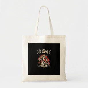Tote Bag Cottagecore Champignons Académie Goblincore Esthét
