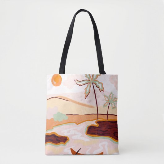 Tote Bag Cotton Candy Skies (Devant)