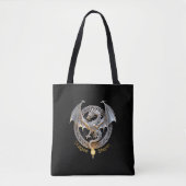 Tote Bag Couche de dragon (Devant)