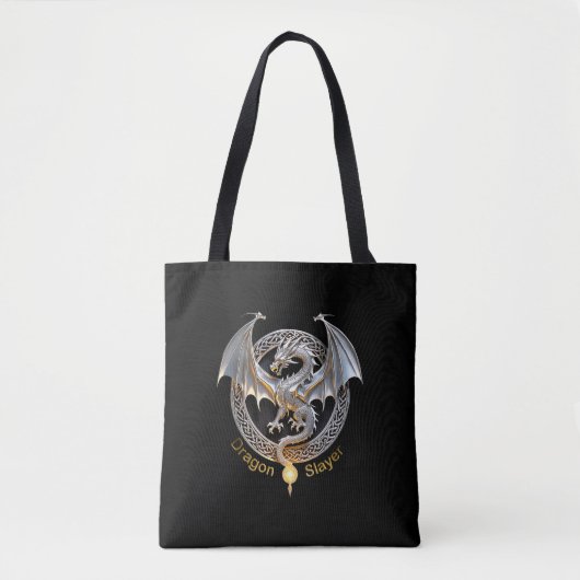 Tote Bag Couche de dragon (Devant)