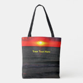 Tote Bag Couché de soleil de Floride (Dos)