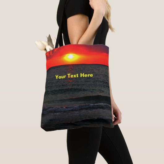 Tote Bag Couché de soleil de Floride (De près)