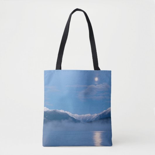 Tote Bag Coucher de lune | Seabeck, Washington (Devant)