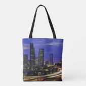 Tote Bag Coucher de Seattle, Washington (Dos)