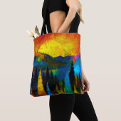 Tote Bag Coucher de soleil (De près)