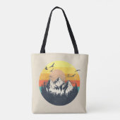 Tote Bag Coucher de soleil (Dos)