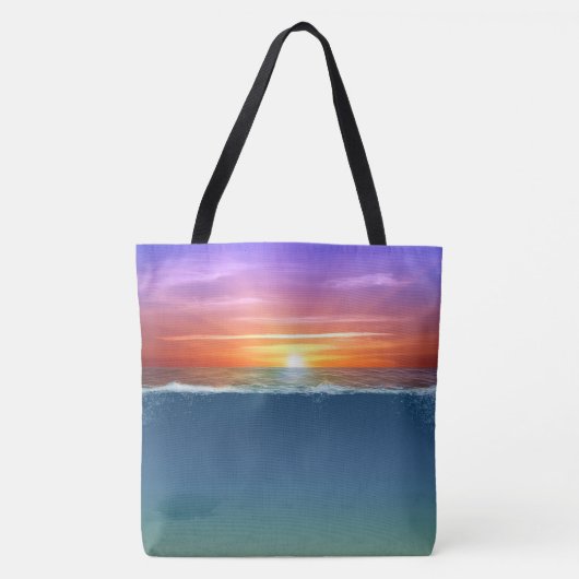 Tote Bag Coucher de soleil (Devant)