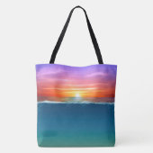 Tote Bag Coucher de soleil (Dos)