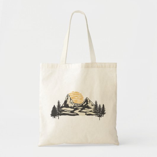 Tote Bag Coucher de soleil (Devant)