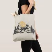 Tote Bag Coucher de soleil (De près)