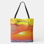 Tote Bag Coucher de soleil 2443 (Dos)