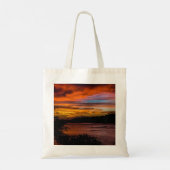 Tote Bag Coucher de soleil à Praia, Cap Vert (Dos)