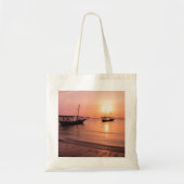 Tote Bag Coucher de soleil à Zanzibar (Devant)