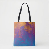 Tote Bag Coucher de soleil Abstrait (Devant)