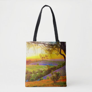 Tote Bag Coucher de soleil au Peachy Canyon