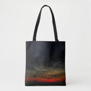 Tote Bag Coucher de soleil avant la tempête