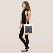 Tote Bag Coucher de soleil avec formation Teacup Cloud par (Devant (modèle))