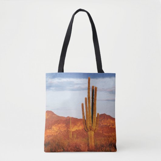 Tote Bag coucher de soleil dans l'East Valley (Devant)