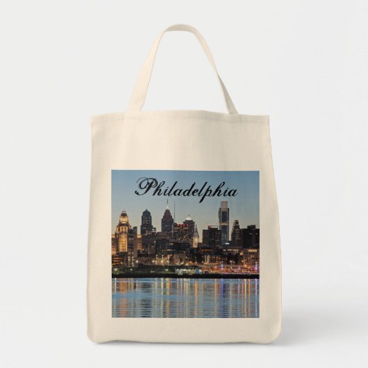 Tote Bag coucher de soleil de Philly (Devant)