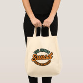 Tote Bag Coucher de soleil intérieur (Devant (produit))