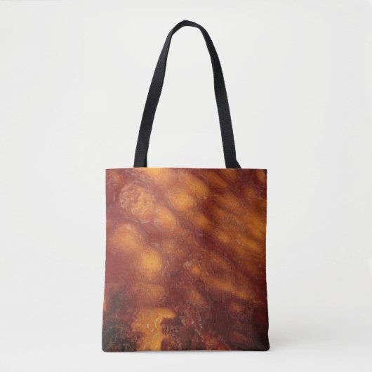 Tote Bag Coucher de soleil liquide (Devant)