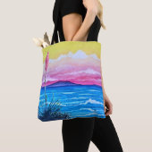 Tote Bag Coucher de soleil océan (De près)