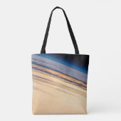 Tote Bag Coucher De Soleil Orbital Au Large De La Basse Cal (Dos)
