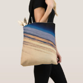 Tote Bag Coucher De Soleil Orbital Au Large De La Basse Cal (De près)