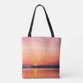 TOTE BAG COUCHER DE SOLEIL SUR HORIZON (Dos)