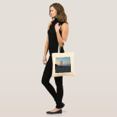 Tote Bag Coucher de soleil sur la plage de Cape Cod (Devant (modèle))