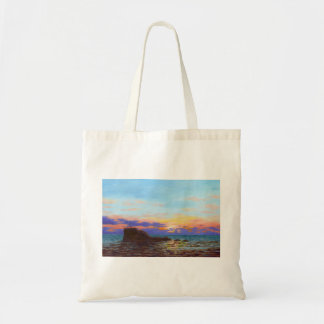Tote Bag Coucher de soleil sur la plage de Perranporth