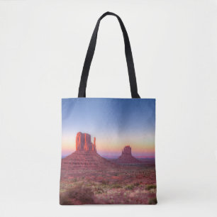 Tote Bag Coucher de soleil sur la vallée du Monument en Ar