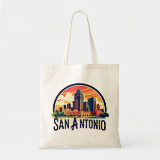 Tote Bag Coucher de soleil sur San Antonio Texas