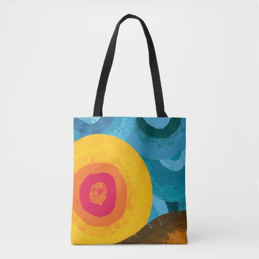 Tote Bag Coucher de soleil vibrant au Cap-Vert (Devant)