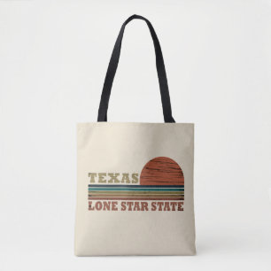 Tote Bag Coucher de soleil vintage au Texas