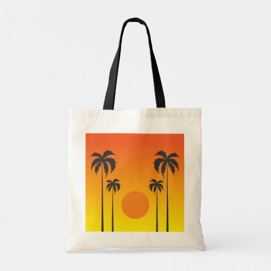 Tote Bag Coucher du soleil (Dos)