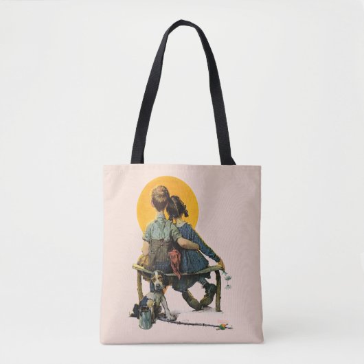 Tote Bag Coucher du soleil (Devant)