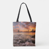 Tote Bag Coucher du soleil à Barcelone (Dos)