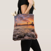 Tote Bag Coucher du soleil à Barcelone (De près)