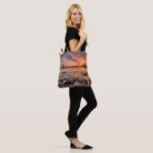 Tote Bag Coucher du soleil à Barcelone (Sur le modèle)
