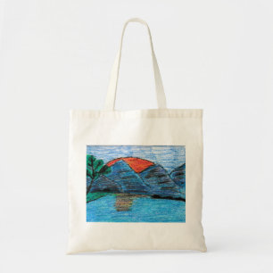 Tote Bag Coucher du soleil de montagne