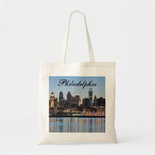 Tote Bag Coucher du soleil de Philly (Devant)
