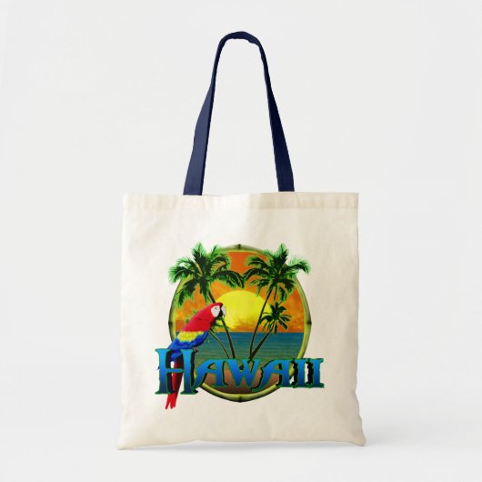 Tote Bag Coucher du soleil d'Hawaï (Devant)