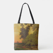 Tote Bag Coucher du soleil, Pompton, NJ (Dos)