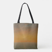 Tote Bag Coucher du soleil sur la mer (Dos)
