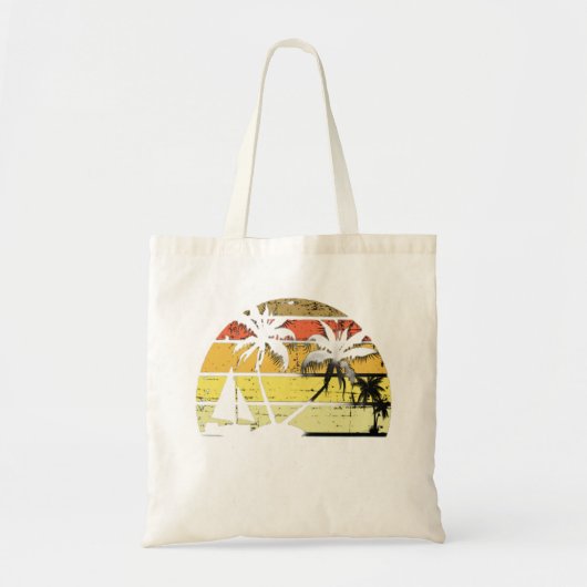 Tote Bag Couchers de soleil rustiques (Devant)
